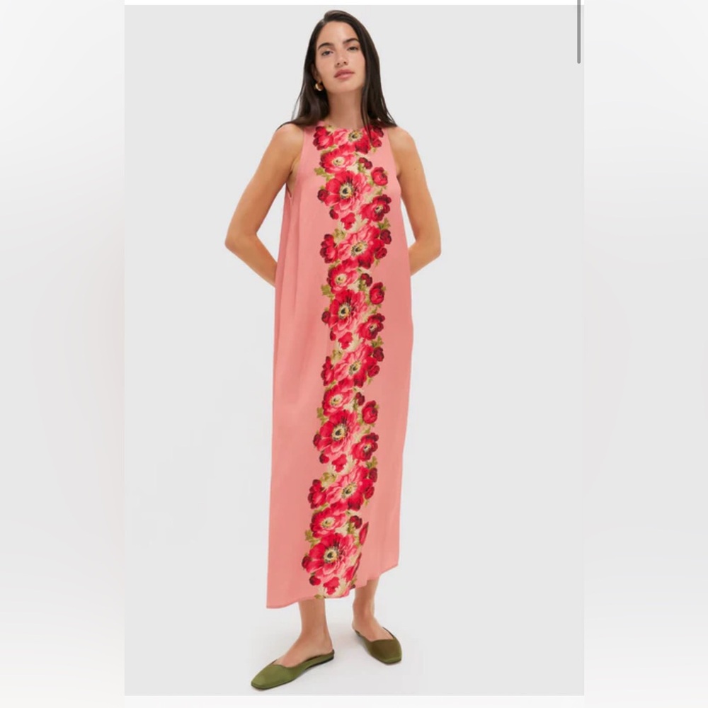 Tuckernuck Coral Poppy Portia Dress